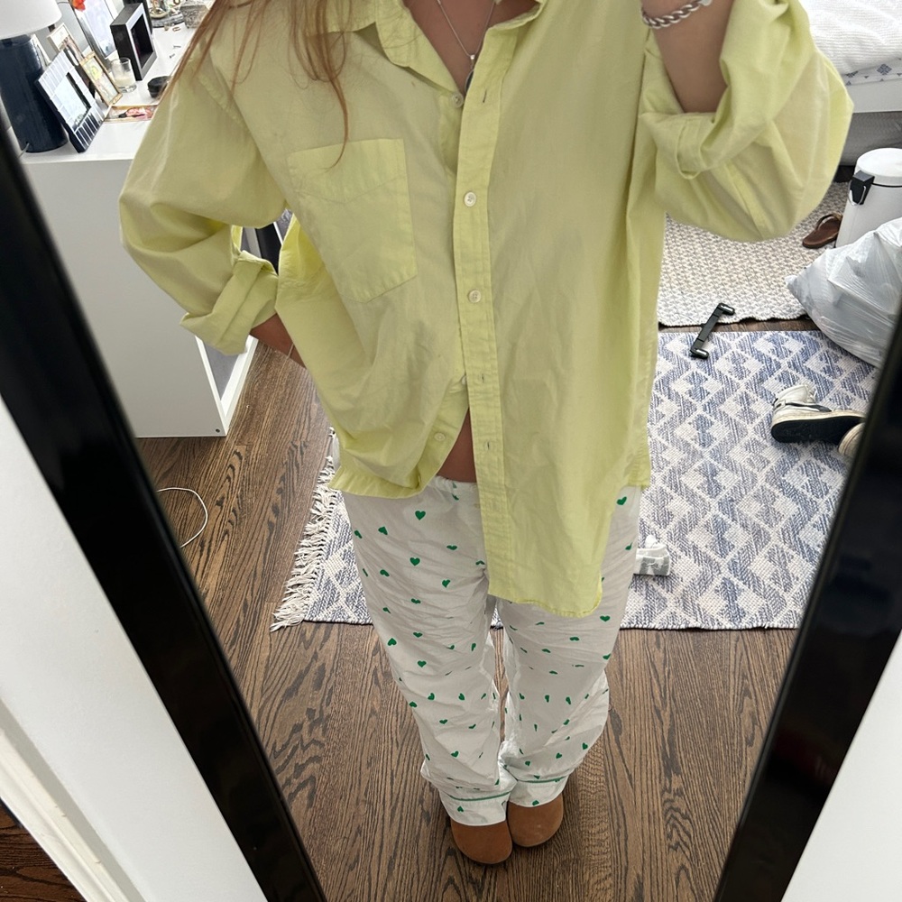 Yellow aritiza button down